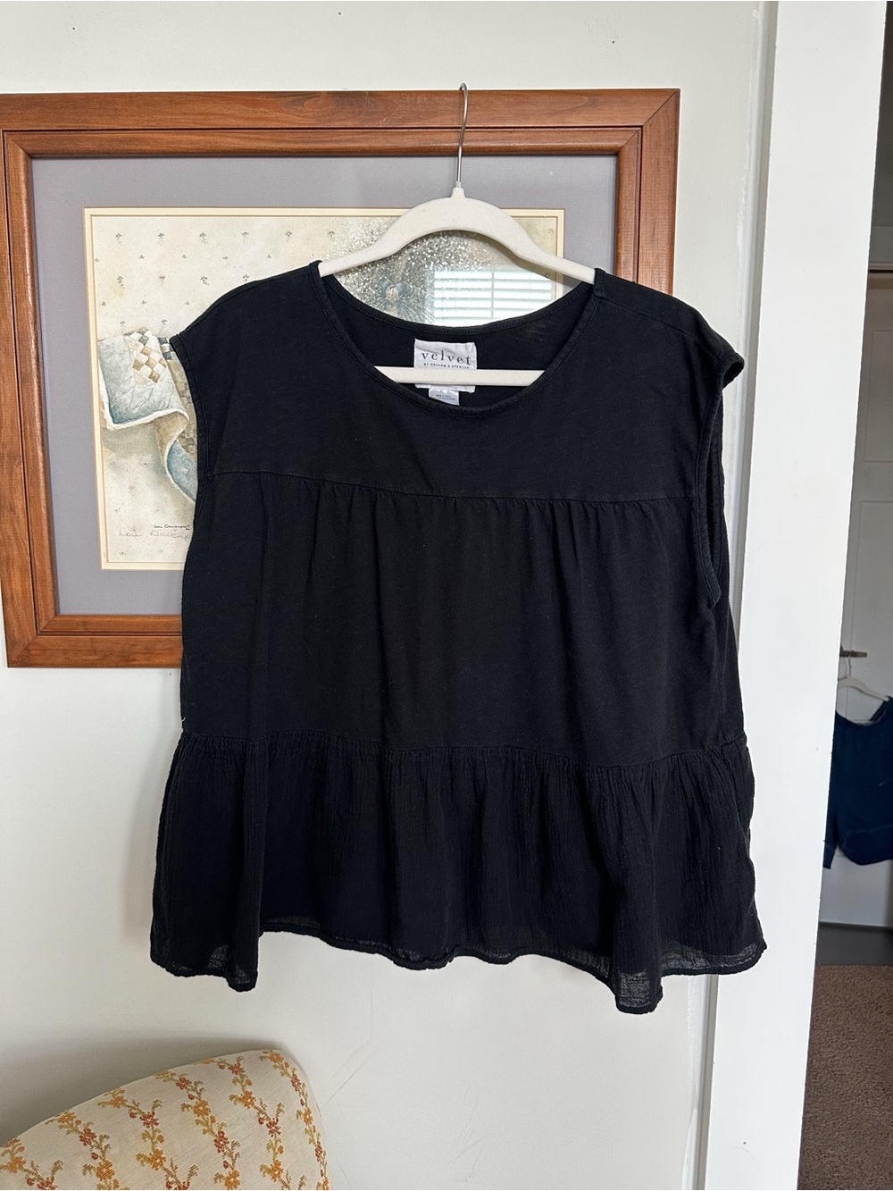 Anthropologie Babydoll Top